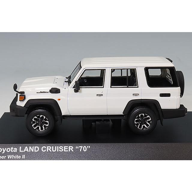 2025年最新ランクル70ミニカー ランドクルーザー70 ミニカー 京商 白 2025年最新ランクル70ミニカー ランドクルーザー70 ミニカー 京商 白