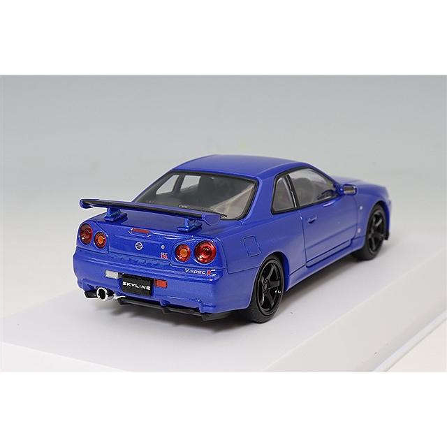 京商 1/43 日産 スカイライン R34 GT-R V-specII ベイサイドブルー