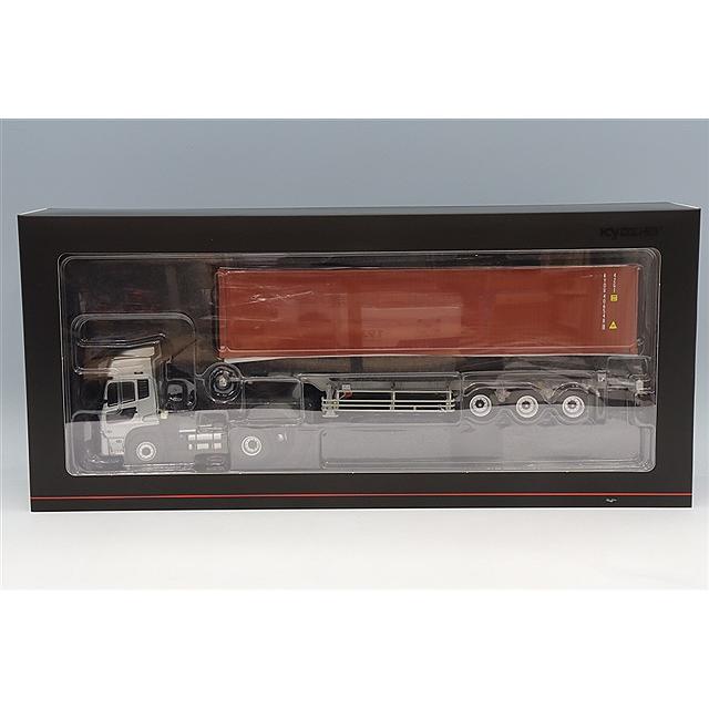 京商 1/43 UD クオン GK 日本トレクス コンテナセミトレーラー
