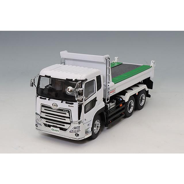 京商 1/43 UDトラックス クオン 極東 ダンプ ホワイト : キッド
