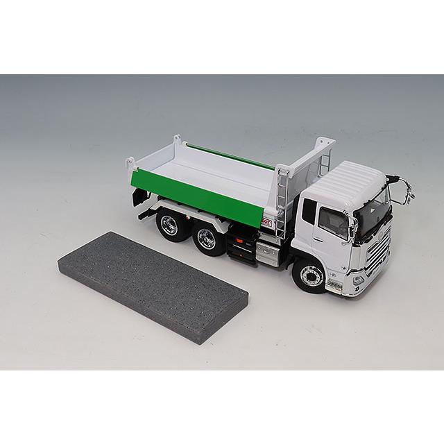 京商 1/43 UDトラックス クオン 極東 ダンプ ホワイト : キッド
