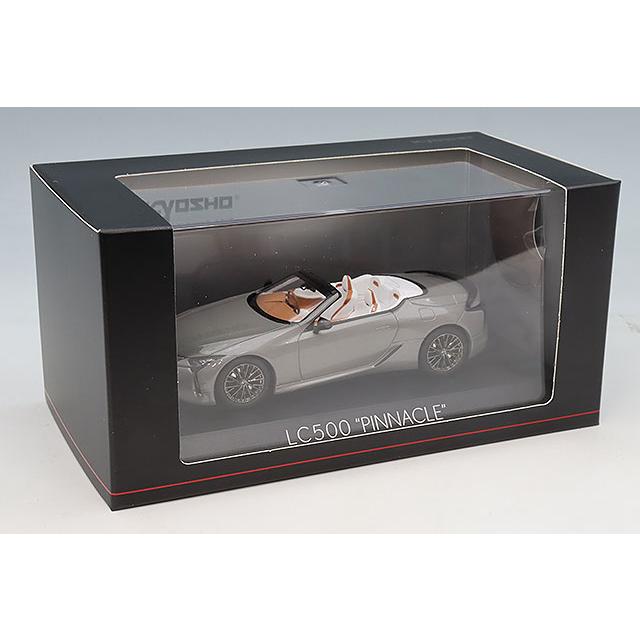京商 1/43 レクサス LC500 コンバーチブル ピナクル ニュートリノ