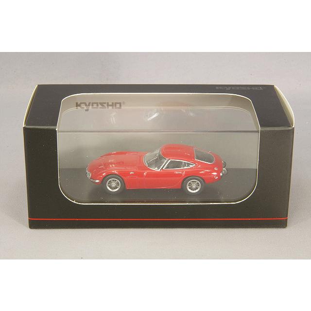 宮沢模型流通限定】 京商 1/64 トヨタ 2000GT レッド : キッドボックス