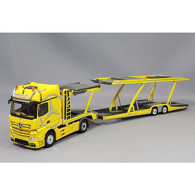 GCD 1/64 メルセデスベンツアクトロス 2 イエロー : キッドボックス