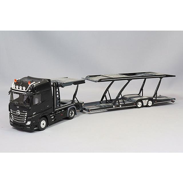 GCD 1/64 メルセデスベンツアクトロス 2 左ハンドル ブラック : キッド