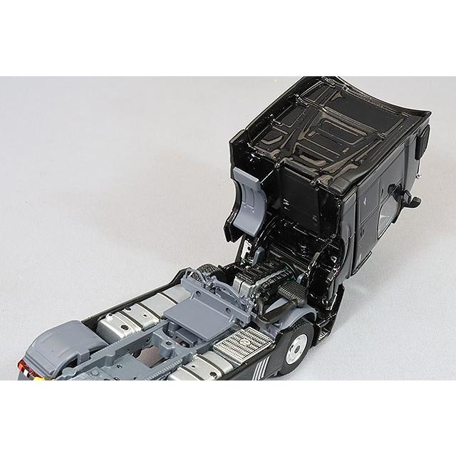 GCD 1/64 メルセデスベンツアクトロス 2 左ハンドル ブラック : キッド