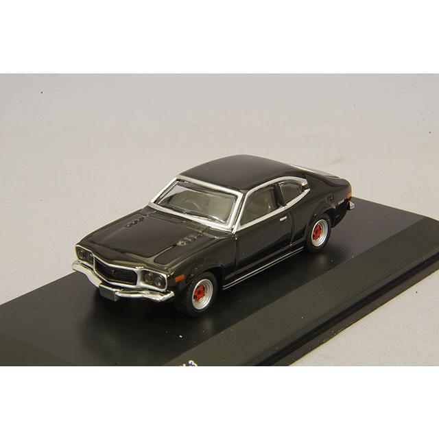 ミニカー/完成品 宮沢模型流通限定 京商 1/64 マツダ RX-3 ブラック