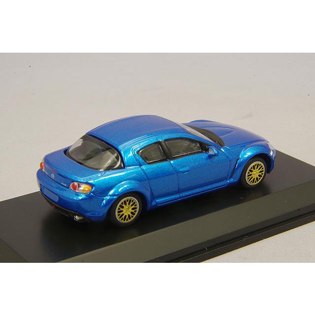 ミニカー/完成品 宮沢模型流通限定 京商 1/64 マツダ RX-8 ブルー