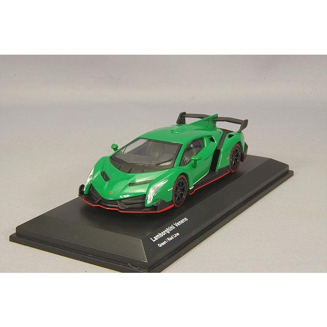 1/64 DMH ランボルギーニ　Veneno ヴェネーノ　マットグリーン ブンカ流通限定, 京商 1/64 ランボルギーニ ヴェネーノ グリーン