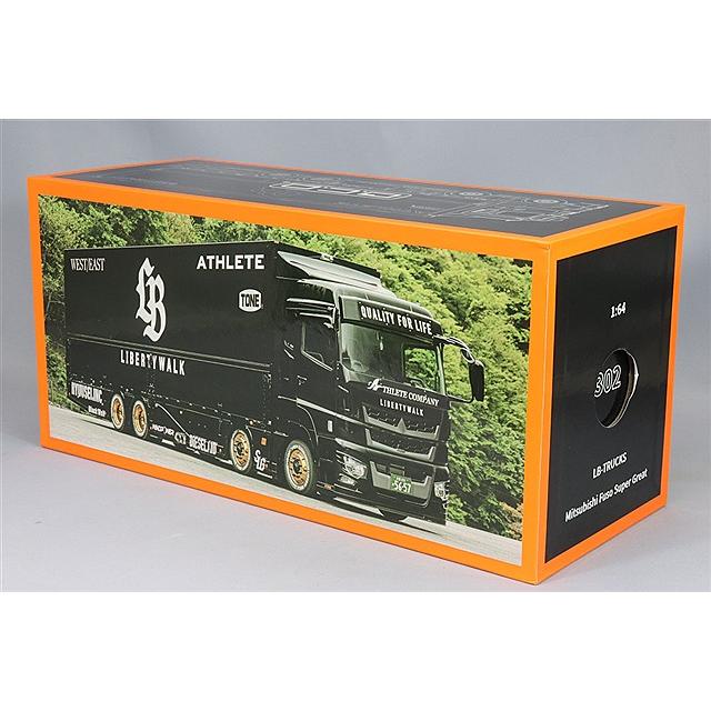 GCD 1/64 三菱 FUSO スーパーグレート LB トラック 右ハンドル