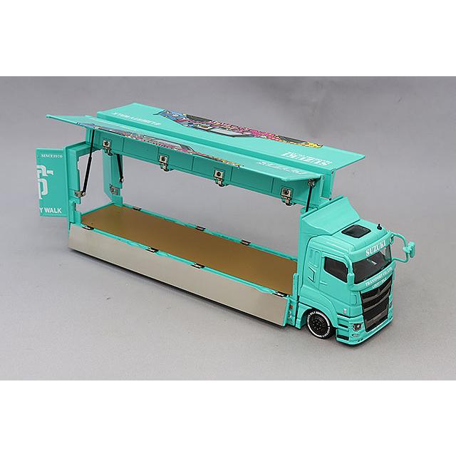 GCD 1/64 三菱LB-トラック FUSO スーパーグレート (右ハンドル) ブルー
