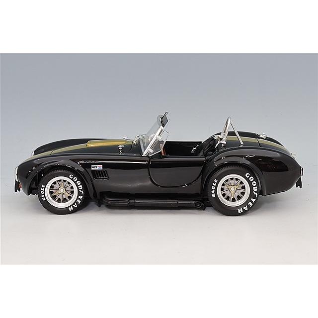 京商 1/18 シェルビー コブラ 427S/C ブラック/ゴールドストライプ