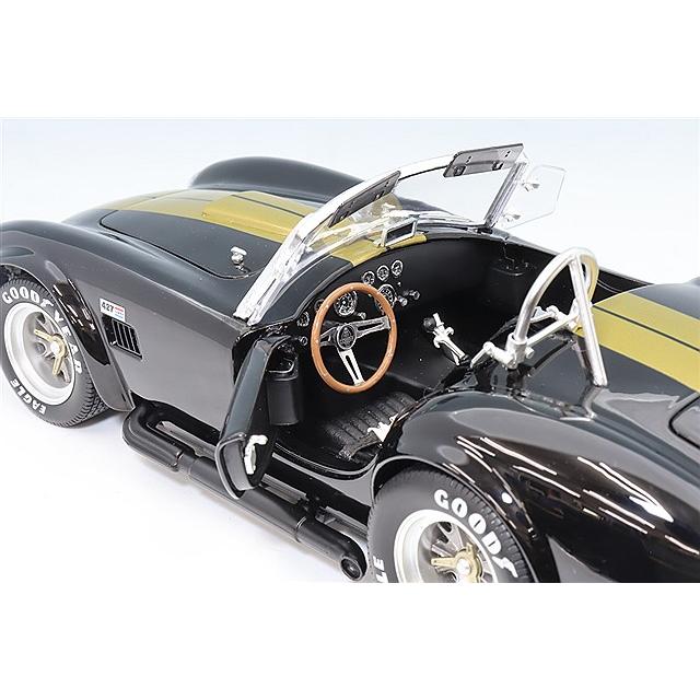 京商 1/18 シェルビー コブラ 427S/C ブラック/ゴールドストライプ
