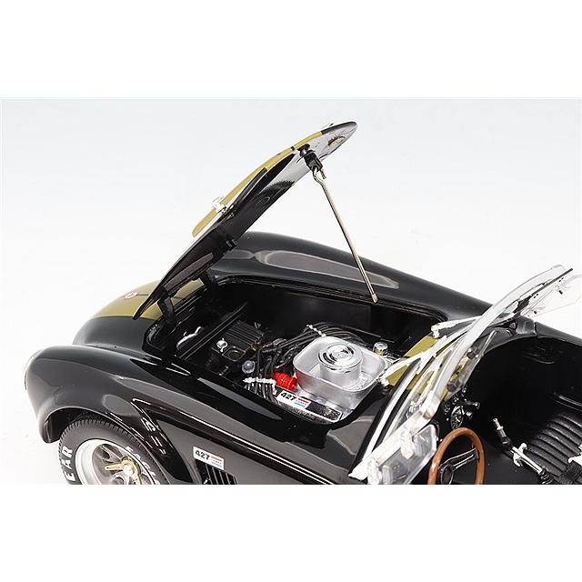 京商 1/18 シェルビー コブラ 427S/C ブラック/ゴールドストライプ