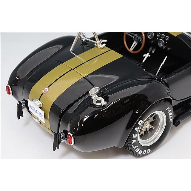 京商 1/18 シェルビー コブラ 427S/C ブラック/ゴールドストライプ