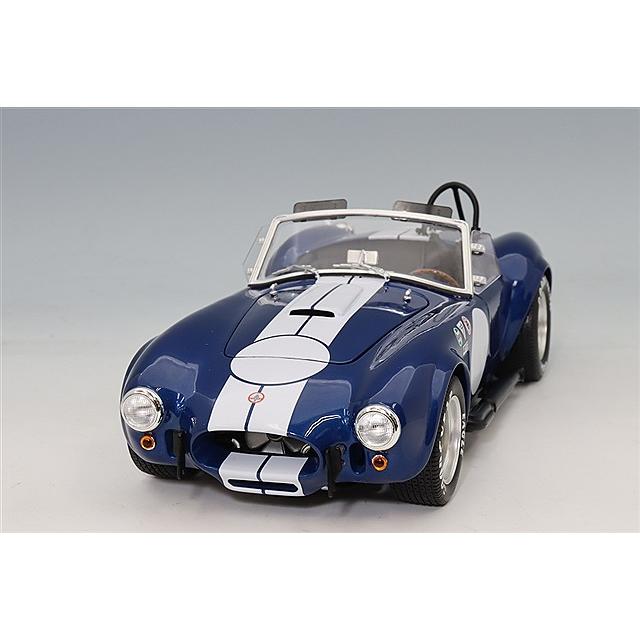京商 1/18 シェルビー コブラ 427S/C ブルー/ホワイトストライプ