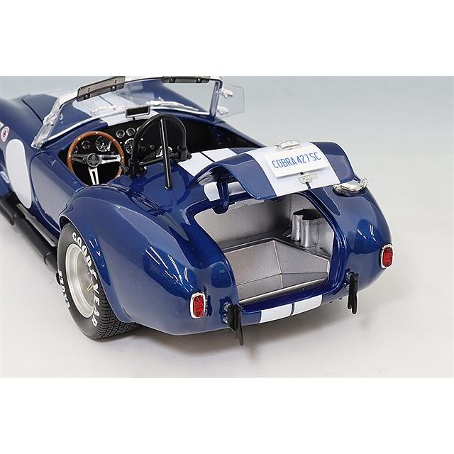 京商 1/18 シェルビー コブラ 427S/C ブルー/ホワイトストライプ