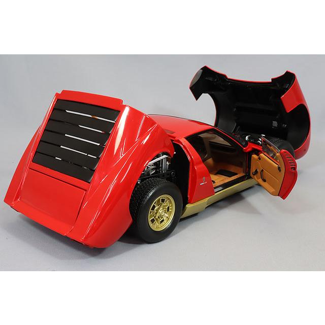 京商 1/18 ランボルギーニ ミウラ P400 レッド : キッドボックス
