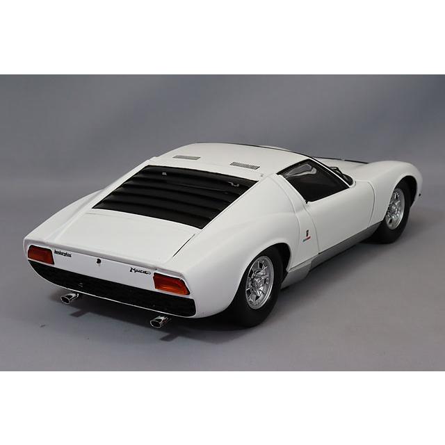 京商 1/18 ランボルギーニ ミウラ P400 ホワイト : キッドボックス
