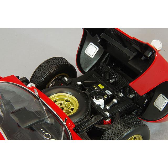 ミニカー/完成品 京商 1/18 ランボルギーニ ミウラ P400SV レッド 再