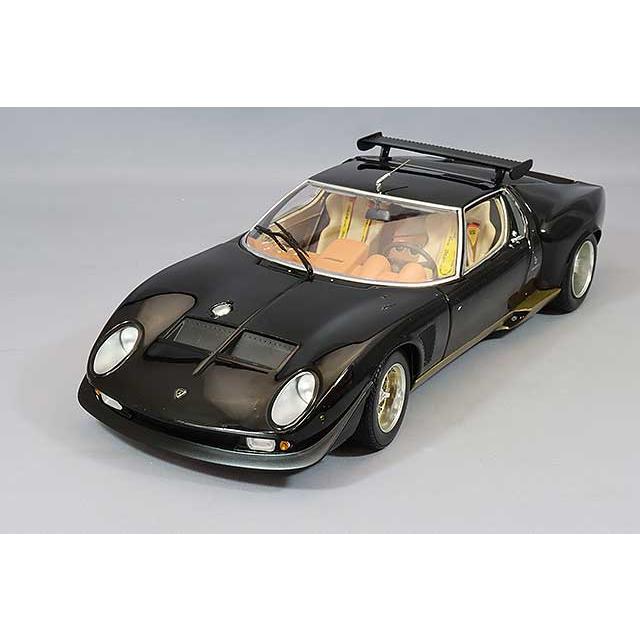 ミニカー/完成品 京商 1/18 ランボルギーニ ミウラ SVR ブラック