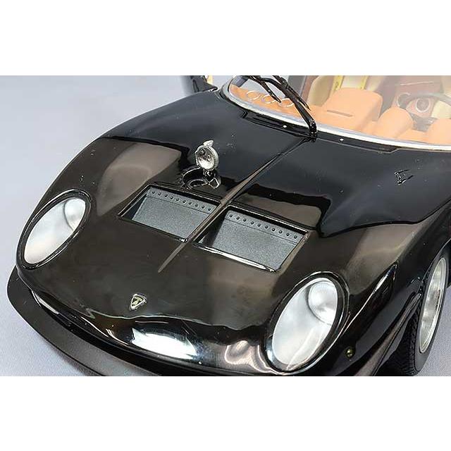 ミニカー/完成品 京商 1/18 ランボルギーニ ミウラ SVR ブラック