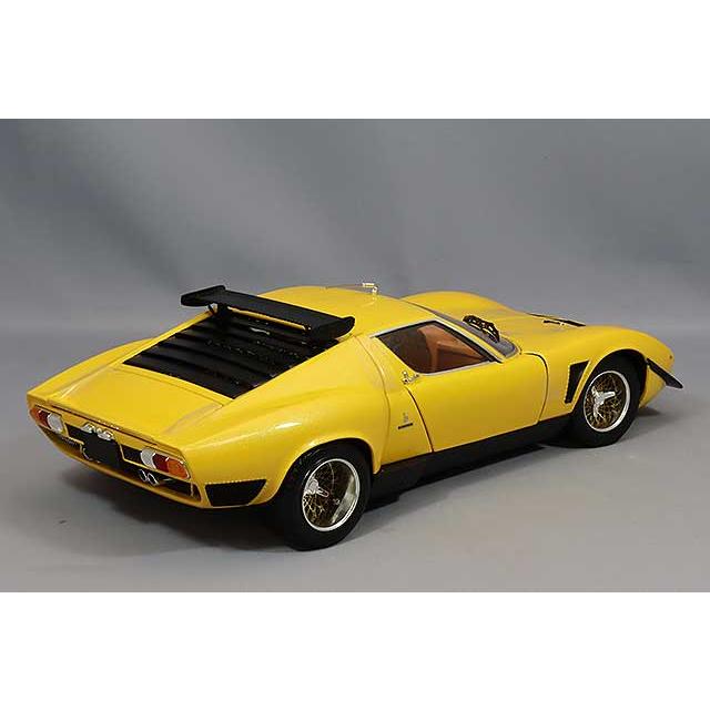 ミニカー/完成品 京商 1/18 ランボルギーニ ミウラ SVR イエロー ミニカー/完成品 京商 1/18 ランボルギーニ ミウラ SVR イエロー