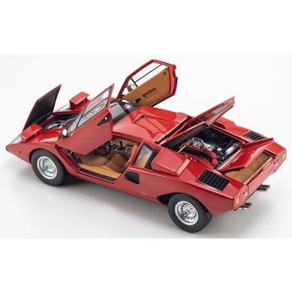 京商 1/18 ランボルギーニ カウンタック LP400 レッド : キッド