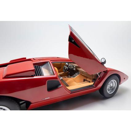 京商 1/18 ランボルギーニ カウンタック LP400 レッド : キッド