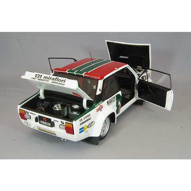 ミニカー/完成品 京商 1/18 フィアット 131 アバルト ラリー 1978