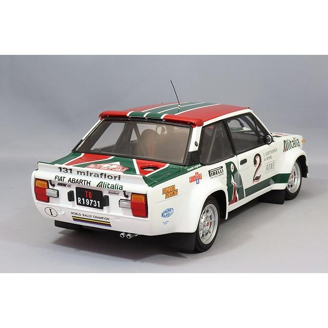 ミニカー/完成品 京商 1/18 フィアット 131 アバルト 1978