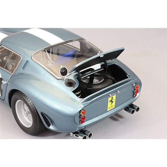 京商 1/18 フェラーリ 250 GTO 1962 セブリング12H 2位 クラスウィナー #24 P.ヒル/O.ジャンドビアン (ブルー)_3