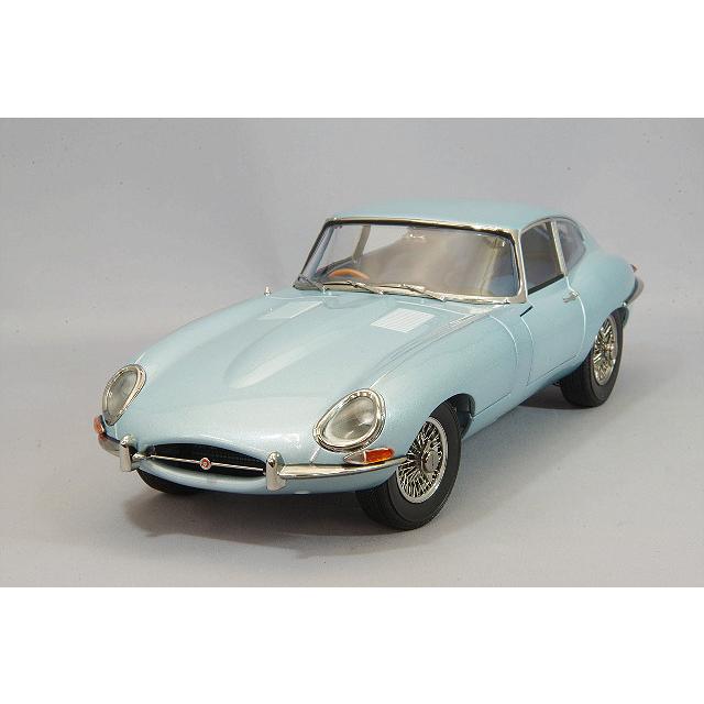 ミニカー/完成品 京商 1/18 ジャガー Eタイプ シルバーブルー 