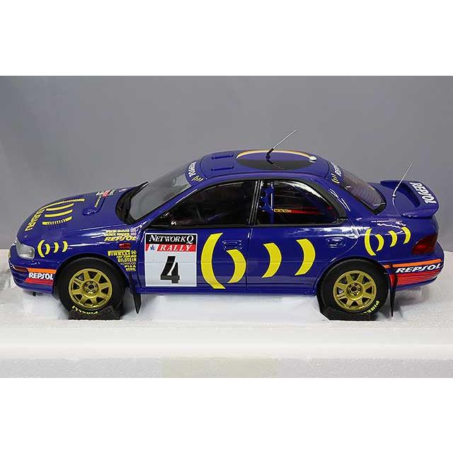 ミニカー/完成品 京商 1/18 スバル インプレッサ 1994 RAC ラリー