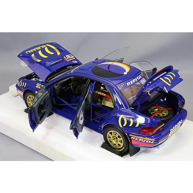 ミニカー/完成品 京商 1/18 スバル インプレッサ 1994 RAC ラリー