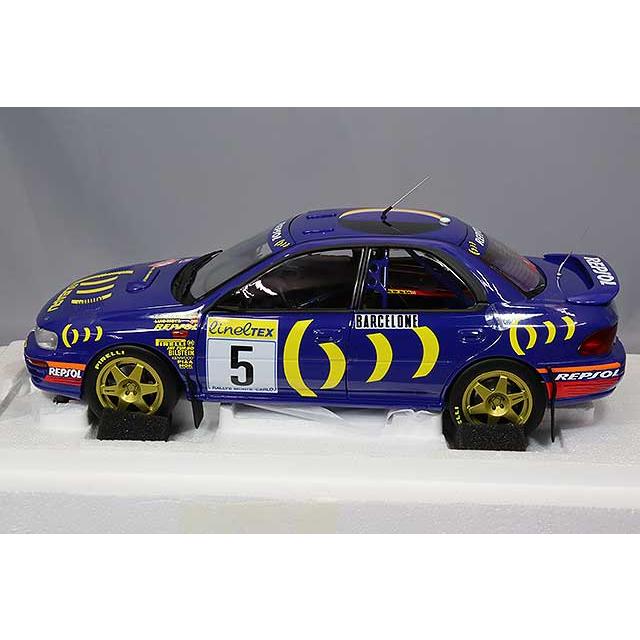 ミニカー/完成品 京商 1/18 スバル インプレッサ 1995 モンテカルロ