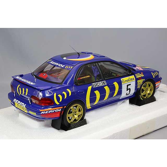 ミニカー/完成品 京商 1/18 スバル インプレッサ 1995 モンテカルロ