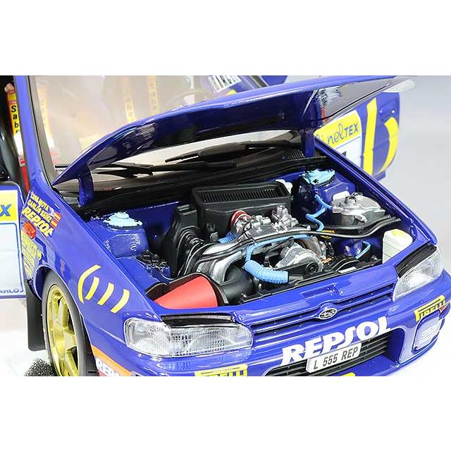 ミニカー/完成品 京商 1/18 スバル インプレッサ 1995 モンテカルロ