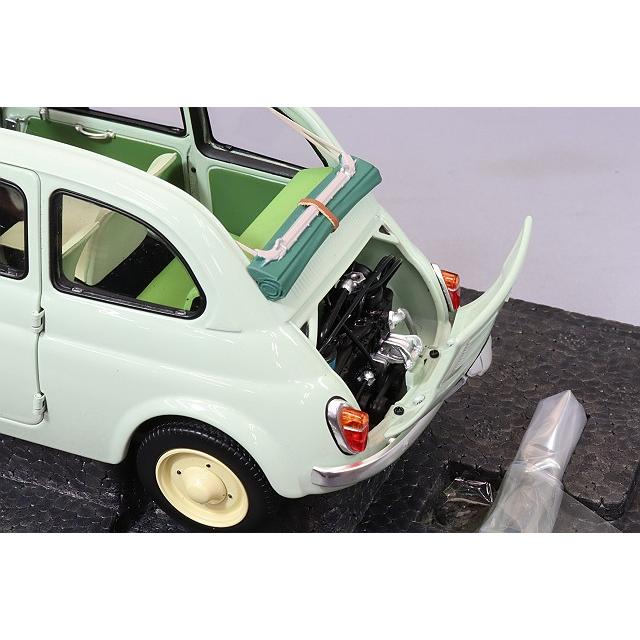 京商 1/18 フィアット ヌォーヴァ 500 グリーンクリア : キッド