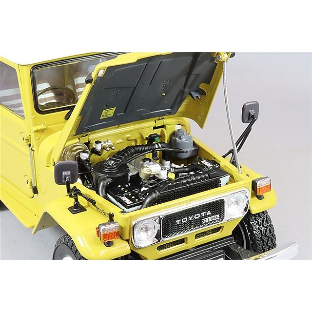 京商 1/18 トヨタ ランドクルーザー 40 バン (BJ42V) イエロー