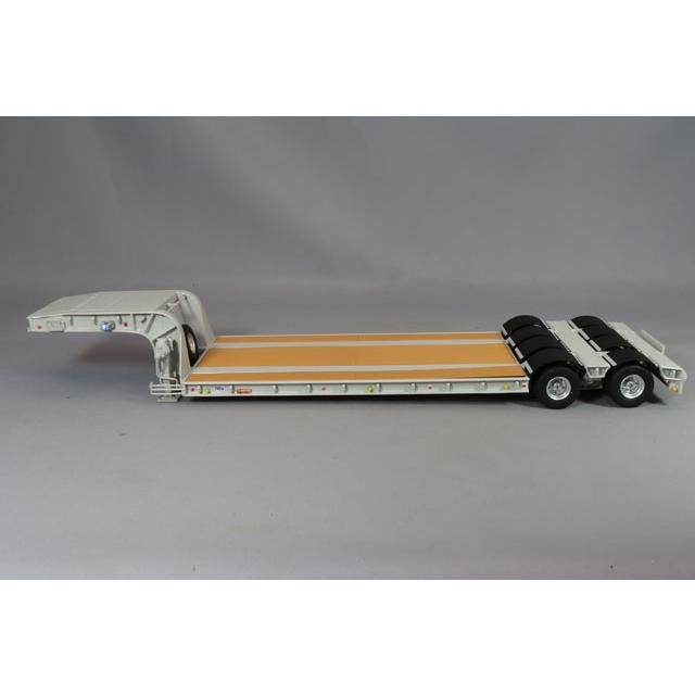 京商 1/43 日本トレクス 重機運搬用セミトレーラー グレー : キッド