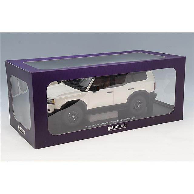 京商 samurai 1/18 トヨタ ランドクルーザー 250 ホワイト : キッド