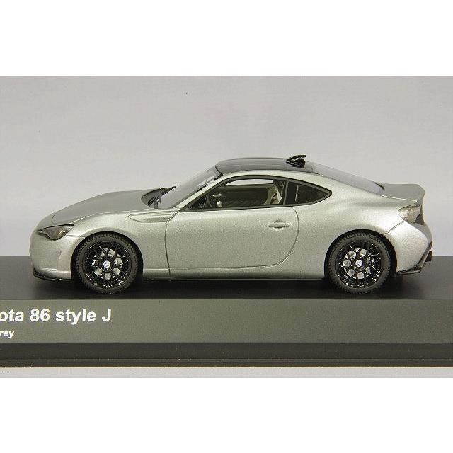 ミニカー/完成品 京商 1/43 トヨタ スタイル J マットグレー レジン製