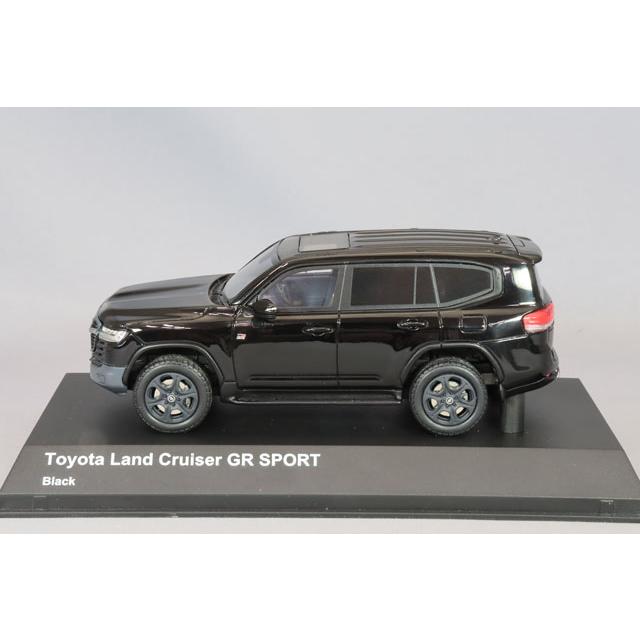 京商 1/43 トヨタ ランドクルーザー GRスポーツ (ブラック) : キッド