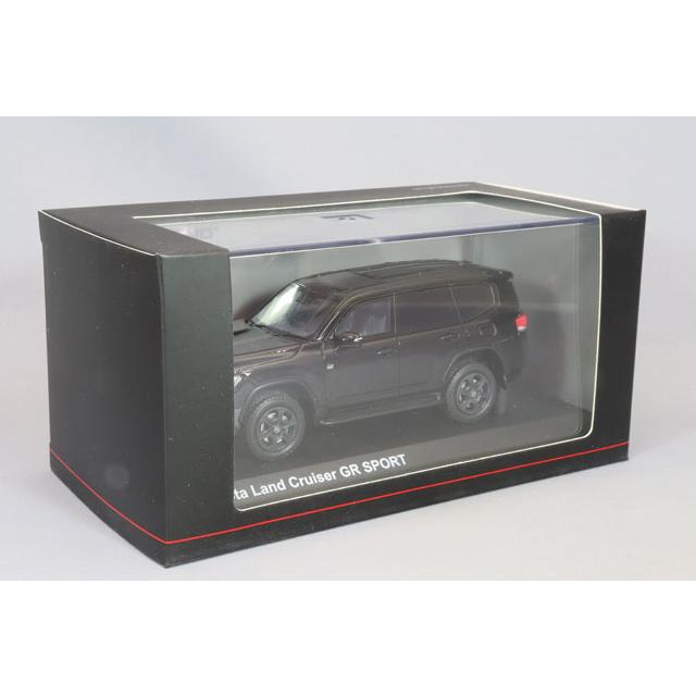 京商 1/43 トヨタ ランドクルーザー GRスポーツ (ブラック) : キッド