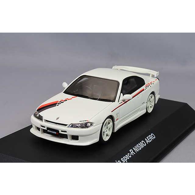 京商 1/43 日産 シルビア S15 スペックR ニスモ エアロ ホワイト