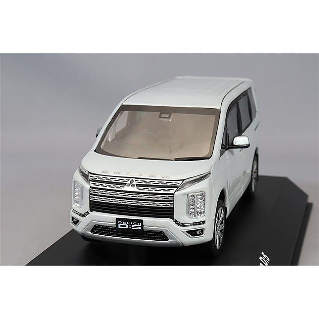 京商 1/43 三菱 デリカ D:5 ホワイト 【レジン製】 : キッド