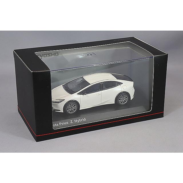 京商 1/43 トヨタ プリウス Z ハイブリッド ホワイト : キッドボックス