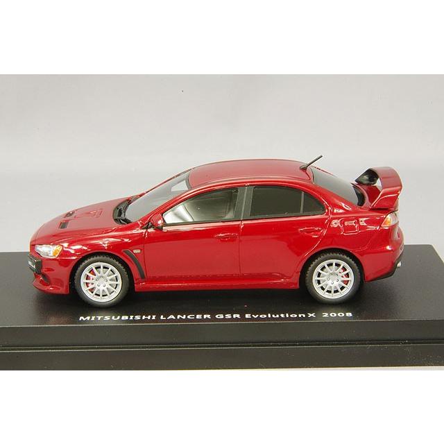 ミニカー/完成品 LA-X 1/43 三菱 ランサー エボリューション X レッド