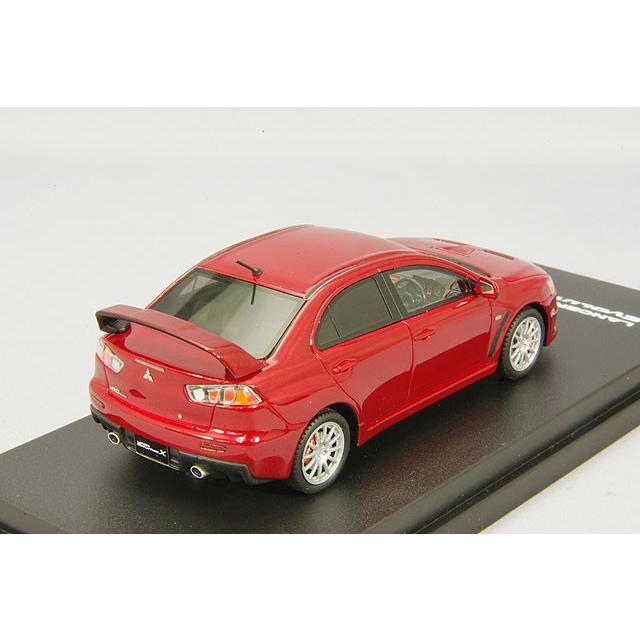 ミニカー/完成品 LA-X 1/43 三菱 ランサー エボリューション X レッド